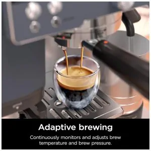 Ninja Luxe Café Premier Series ES601CY Cyberspace Máquina de Espresso, Café Drip e Cold Brew com Moedor Integrado, 120V