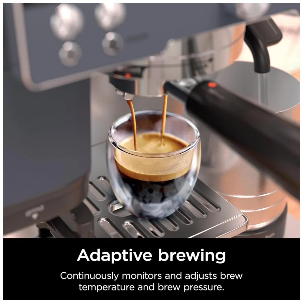 Ninja Luxe Café Premier Series ES601CY Cyberspace Máquina de Espresso, Café Drip e Cold Brew com Moedor Integrado, 120V