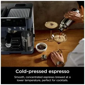 Ninja Luxe Café Premier Series ES601CY Cyberspace Máquina de Espresso, Café Drip e Cold Brew com Moedor Integrado, 120V