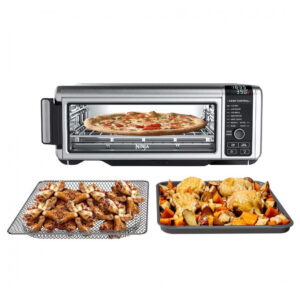 Ninja Foodi Forno Digital 9 em 1 Air Fryer, Assar, Grelhar e Mais Aço Inoxidável