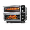 Forno Elétrico de Bancada Ninja Double Oven Pro Smart XL Air Fryer 28 L 12 em 1 Duas Refeições ao Mesmo Tempo