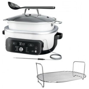 Panela Multifunção Ninja MC2052CO Foodi PossibleCooker PRO Plus 11 em 1 Branca 8,0L 120V