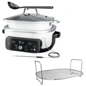 Panela Multifunção Ninja MC2052CO Foodi PossibleCooker PRO Plus 11 em 1 Branca 8,0L 120V