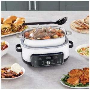 Panela Multifunção Ninja MC2052CO Foodi PossibleCooker PRO Plus 11 em 1 Branca 8,0L 120V