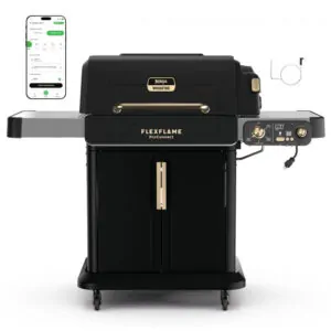 Grill Ninja FlexFlame PG305 ProConnect Sistema Inteligente 5 em 1 Preto Dourado 120V