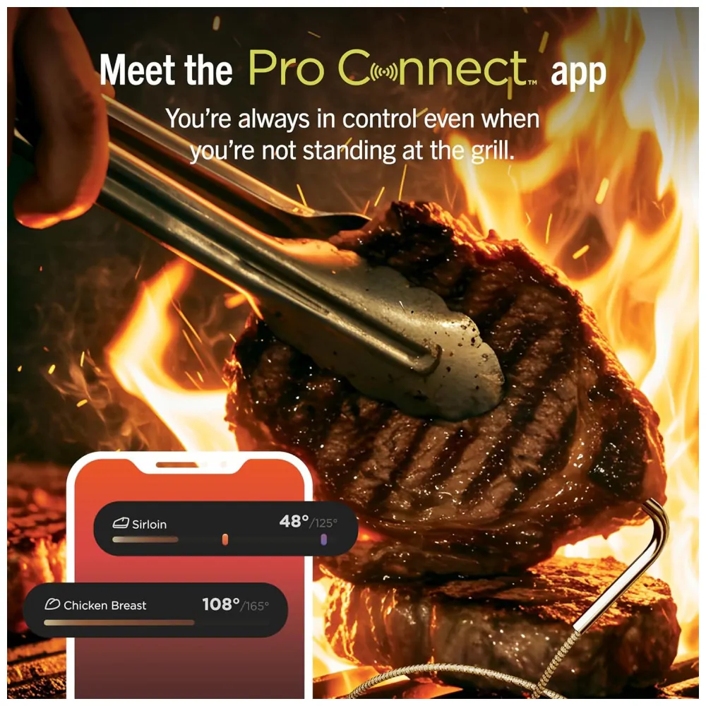 Grill Ninja FlexFlame PG305 ProConnect Sistema Inteligente 5 em 1 Preto Dourado 120V