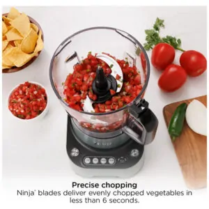 Processador de Alimentos Ninja BZ601 Prata 9 Xícaras 1000W 120V