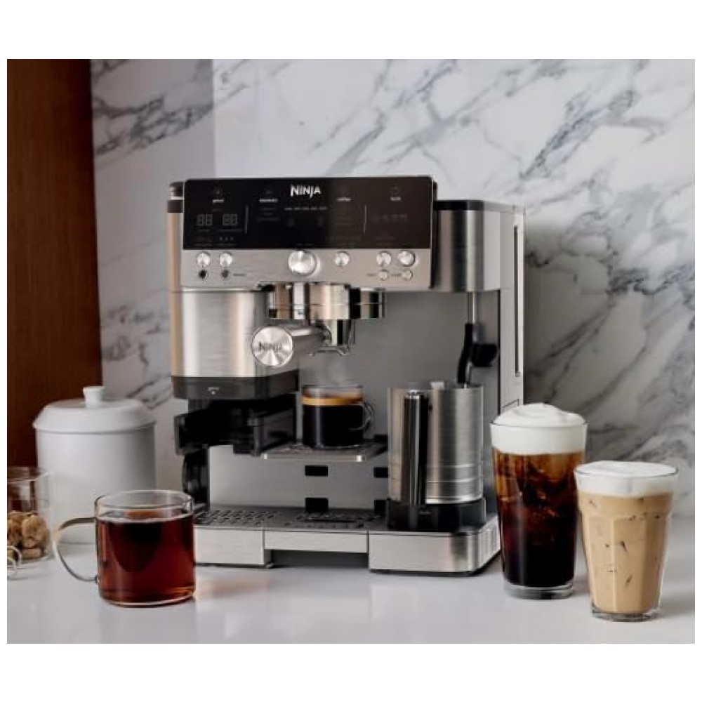 Ninja Luxe Caf Signature Series ES655CCO Máquina 3 em 1 para Espresso, Café e Cold Brew