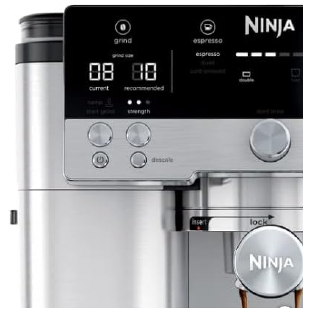 Ninja Luxe Caf Signature Series ES655CCO Máquina 3 em 1 para Espresso, Café e Cold Brew