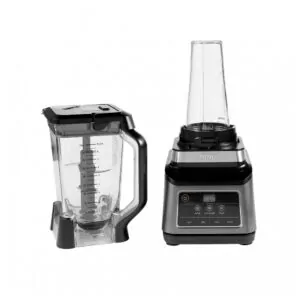 Liquidificador Ninja BN750 2 em 1 Kitchen System Auto iQ 1200W Jarra 2,1 L e Copo Pessoal 700 ml 220V