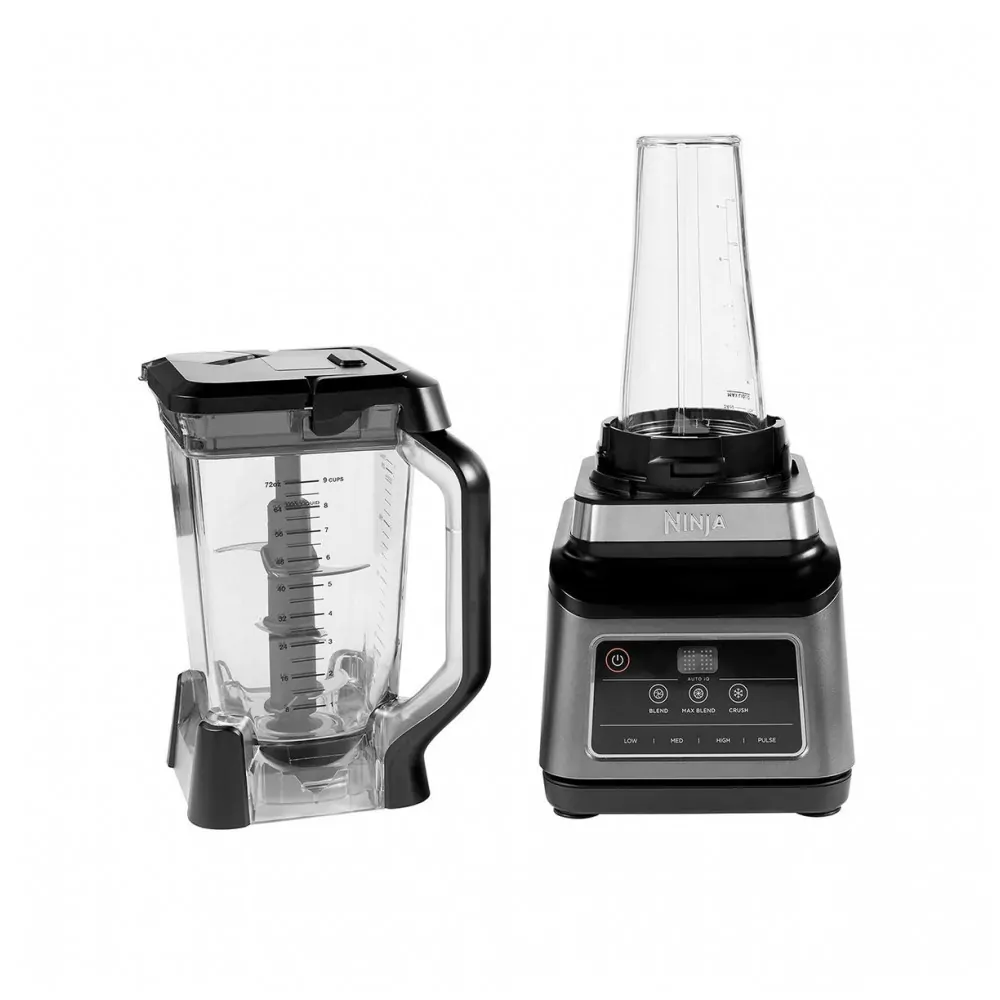 Liquidificador Ninja BN750 2 em 1 Kitchen System Auto iQ 1200W Jarra 2,1 L e Copo Pessoal 700 ml 220V