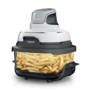 Air Fryer Ninja FN090 Crispi 3 em 1 3,8 L 4 qt Portátil com Recipiente TempWare 1500W Branca