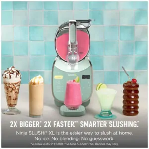 Máquina de Frozen Drink Ninja SLUSHi XL FS601GN 10 Porções Verde