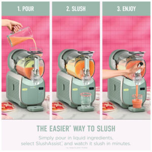 Máquina de Frozen Drink Ninja SLUSHi XL FS601GN 10 Porções Verde
