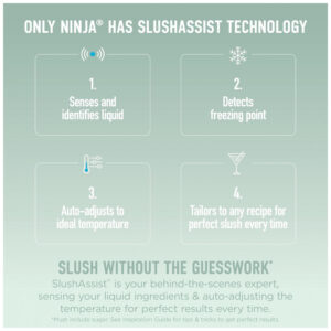 Máquina de Frozen Drink Ninja SLUSHi XL FS601GN 10 Porções Verde