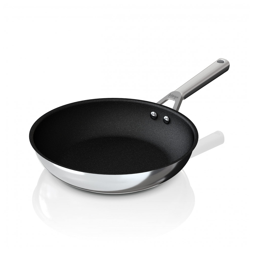 Frigideira Antiaderente em Aço Inoxidável Polido, Ninja C60026