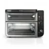 Forno Elétrico Ninja DCT401 12 em 1 Duplo com FlexDoor e Air Fry 1800W Aço Inox