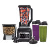 Processador de Cozinha Ninja BN805A Pro Plus 1400W 5 em 1 64 oz Liquidificador com Copo Processador e 2 Copos de 32 oz Preto