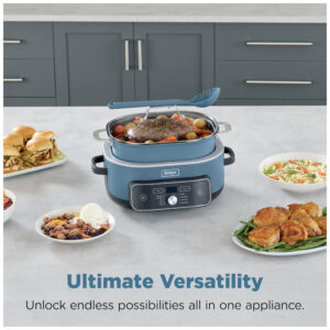Panela Multifunção Ninja MC2001 PossibleCooker Azul 9 em 1 8,0L 1400W 120V