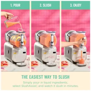 Máquina de Frozen Drink Ninja SLUSHi XL FS601BR Capacidade 96 oz Sorvetes, Margaritas, Milkshakes