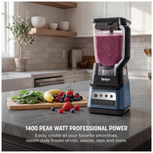 Ninja Professional Plus Blender. Auto iQ. 1400 W. 2,54 gramas Pitcher. BN701BLBRN Pro Plus Blender Blue