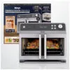 Air Fryer Forno Ninja FO101 French Door 10 em 1 19,2 L 20,3 qt Aço Inox Prata