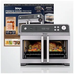 Air Fryer Forno Ninja FO101 French Door 10 em 1 19,2 L 20,3 qt Aço Inox Prata