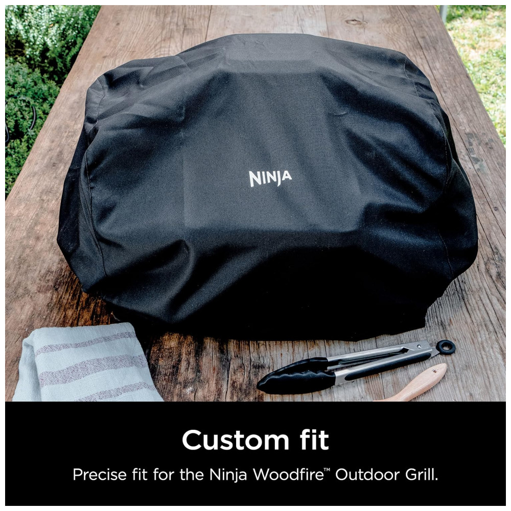 Tampa da churrasqueira Ninja Woodfire para série OG300 OG700. Resistente à água. Grelhadores Pretos