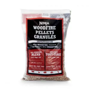 Pellets de Madeira Ninja Woodfire Bloco 2,27 kg 100 Madeira Real para Grill e Forno Ninja