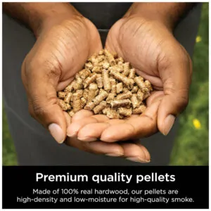 Pellets de Madeira Ninja Woodfire Bloco 2,27 kg 100 Madeira Real para Grill e Forno Ninja