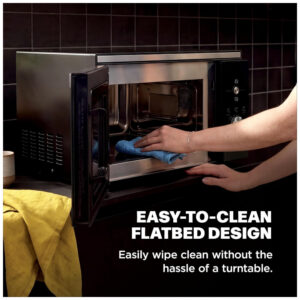 Forno Micro ondas e Air Fryer Ninja Crispi 5,2 L 5,5 qt 1700W 14 funções Preto para bancada