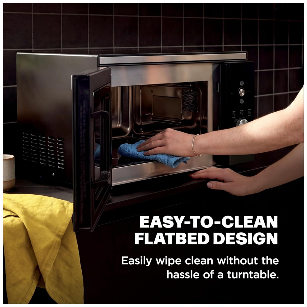 Forno Micro ondas e Air Fryer Ninja Crispi 5,2 L 5,5 qt 1700W 14 funções Preto para bancada