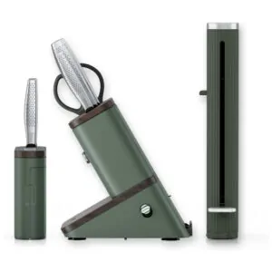 Conjunto de faca de afiar Ninja NeverDull Pro de 11 peças. Marinha. WK62011PU1 Marinha Náutica