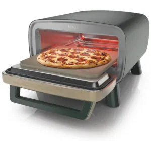 Forno de pizza portátil Ninja Artisan 5 em 1 em ouro verde. MO201GN2
