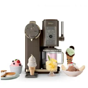 Sorveteira Ninja CREAMi Scoop Swirl NC701BR 13 Programas Sorvete e Soft Serve Mocha