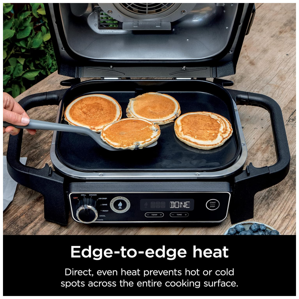 Chapa Grelha Ninja Woodfire Outdoor Flat Top Griddle Plate XSKGRIDPLT 37 cm Antiaderente Compatível OG700