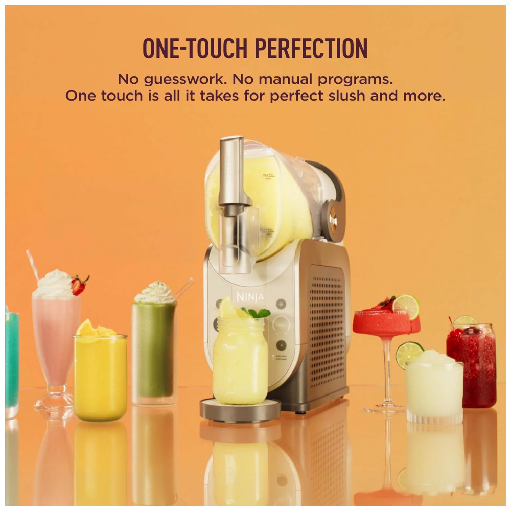 Máquina de Slush Ninja SLUSHi Smart 2,6 L Máquina de Frozen Drink Automática Sem Gelo Residencial