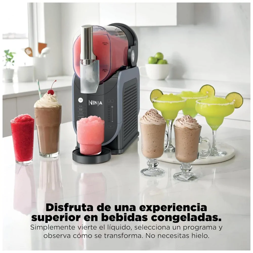 Máquina de Bebidas Congeladas Ninja SLUSHi FS301LAA 2,6 L RapidChill 5 Programas Automáticos Preto 120V