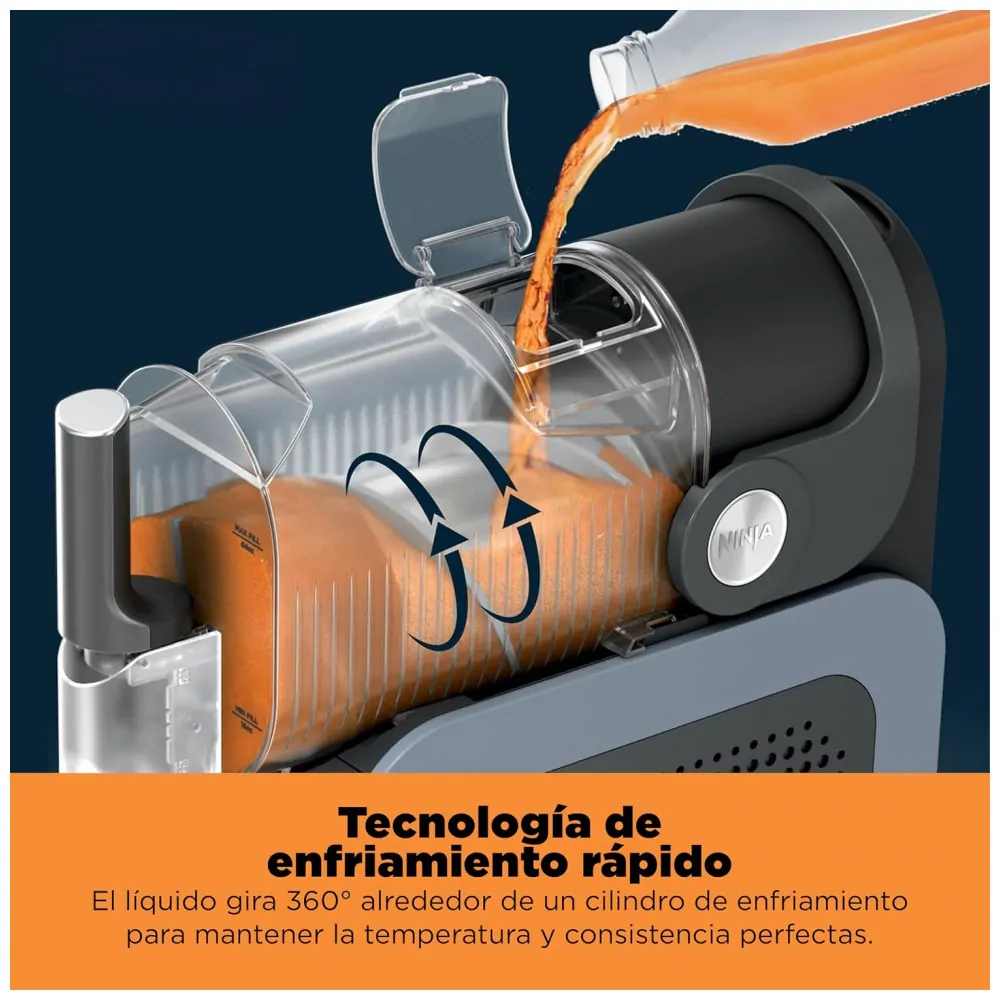 Máquina de Bebidas Congeladas Ninja SLUSHi FS301LAA 2,6 L RapidChill 5 Programas Automáticos Preto 120V