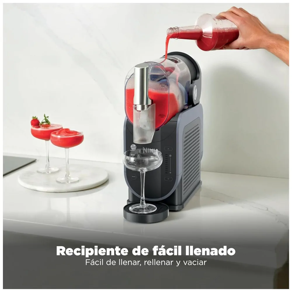 Máquina de Bebidas Congeladas Ninja SLUSHi FS301LAA 2,6 L RapidChill 5 Programas Automáticos Preto 120V