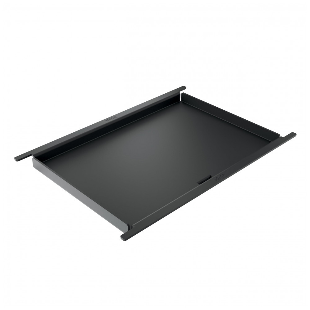Chapa para Grill Ninja FlexFlame Aço Carbono 63 x 43 cm Dreno de Gordura 12 Smash Burgers Interno
