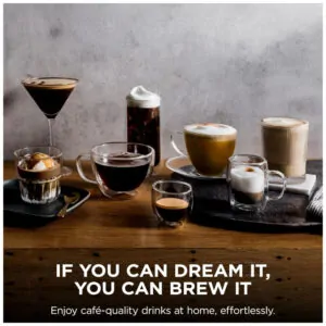 Cafeteira Ninja Luxe Café Premier Espresso, Drip e Cold Brew Moinho Integrado 1650W Verde