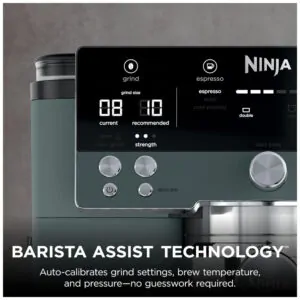 Cafeteira Ninja Luxe Café Premier Espresso, Drip e Cold Brew Moinho Integrado 1650W Verde