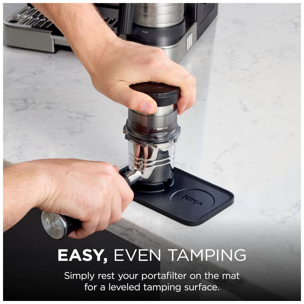 Tapete Antiderrapante Ninja Luxe Café para Tamper Compatível ES601 Preto