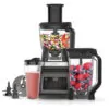 Liquidificador e Processador de Alimentos Ninja BN800 3 em 1 Auto iQ 1200 W com Copo Pessoal 700 ml 220V